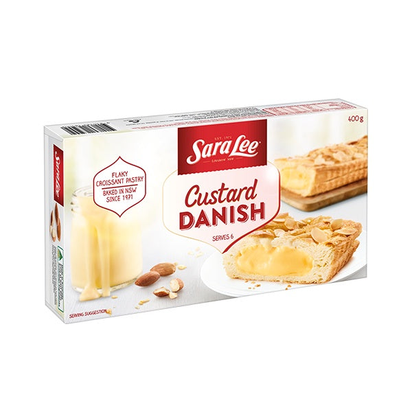 Sara Lee Custard Danish 400g