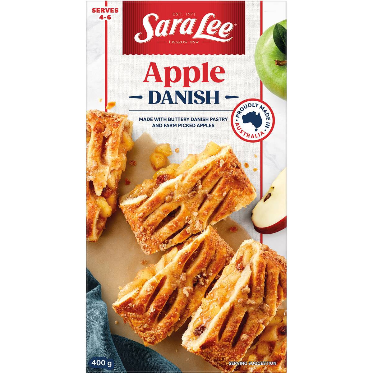 Sara Lee Apple Danish 400g