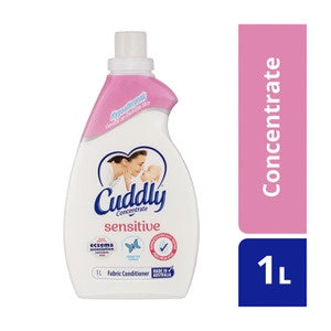 Cuddly Sensitive Concentrate Fabric Softener 1l