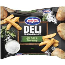 Birds Eye Deli Sea Salt & Rosemary Seasoned Chips 600g