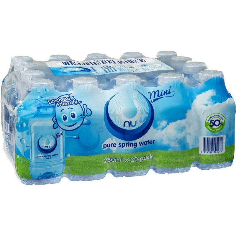 Nu Spring Water 250ml 20pk