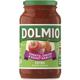 Dolmio Extra Tomato & Onion Roast Garlic Pasta Sauce 500g