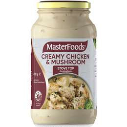 Masterfoods Creamy Chicken & Mushroom Cooking Sauce 490g