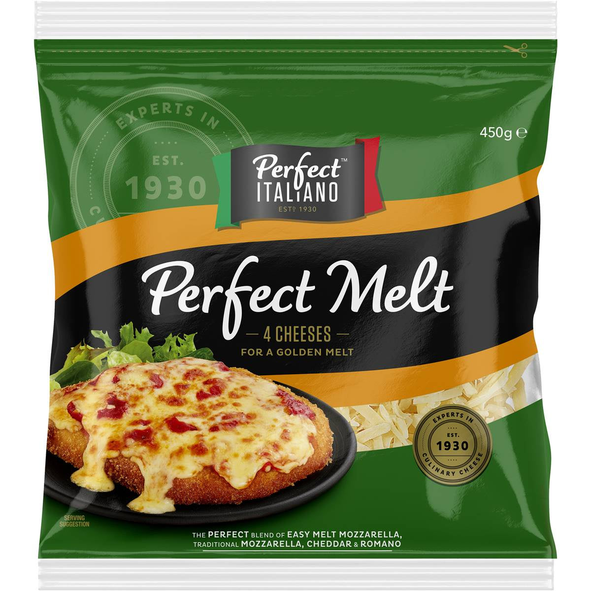 Perfect Italiano Perfect Melt 4 Cheeses 450g