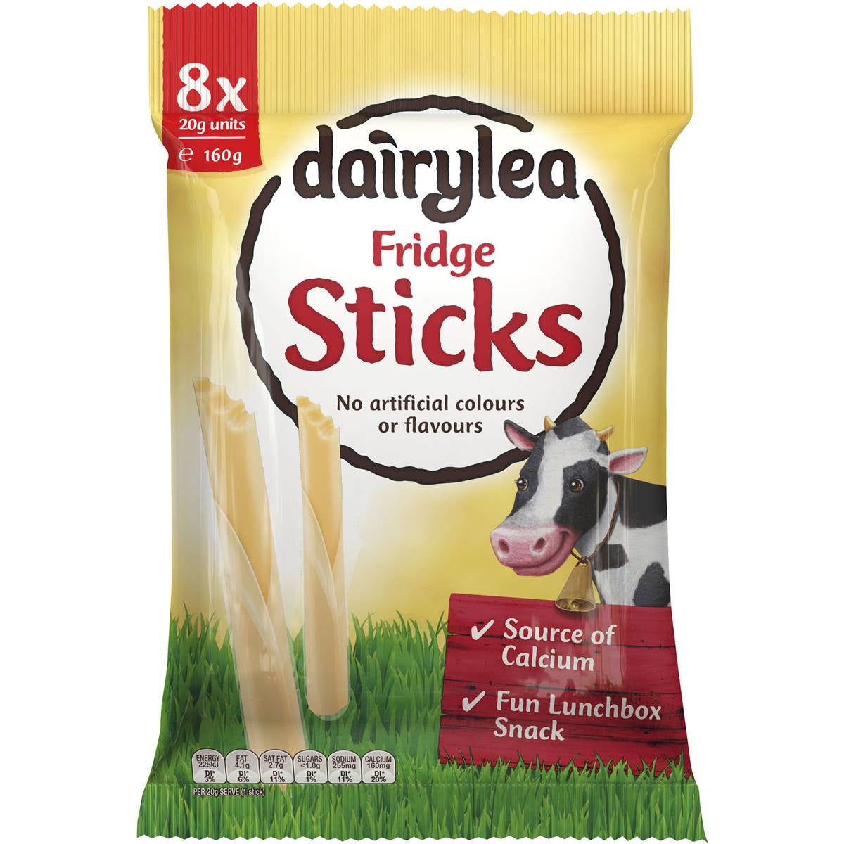 Dairylea Fridge Sticks 8pk