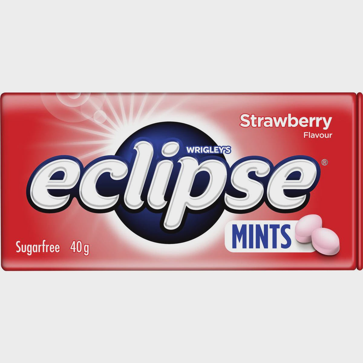 Eclipse Strawberry Sugar Free Mints 40g