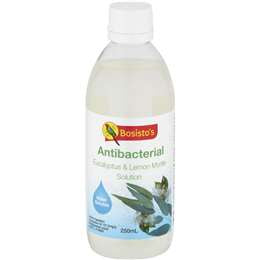 Bosistos Antibacterial Eucalyptus & Lemon Myrtle Solution 250ml