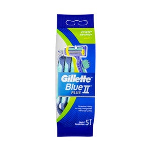 Gillette Blue ll Ultra Grip Pivot Disposable Razor 5pk