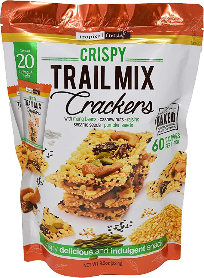 Tropical Fields Crispy Trail Mix Crackers 232g