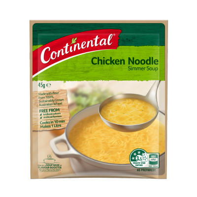 Continental Original Chicken Noodle Soup Mix 45g