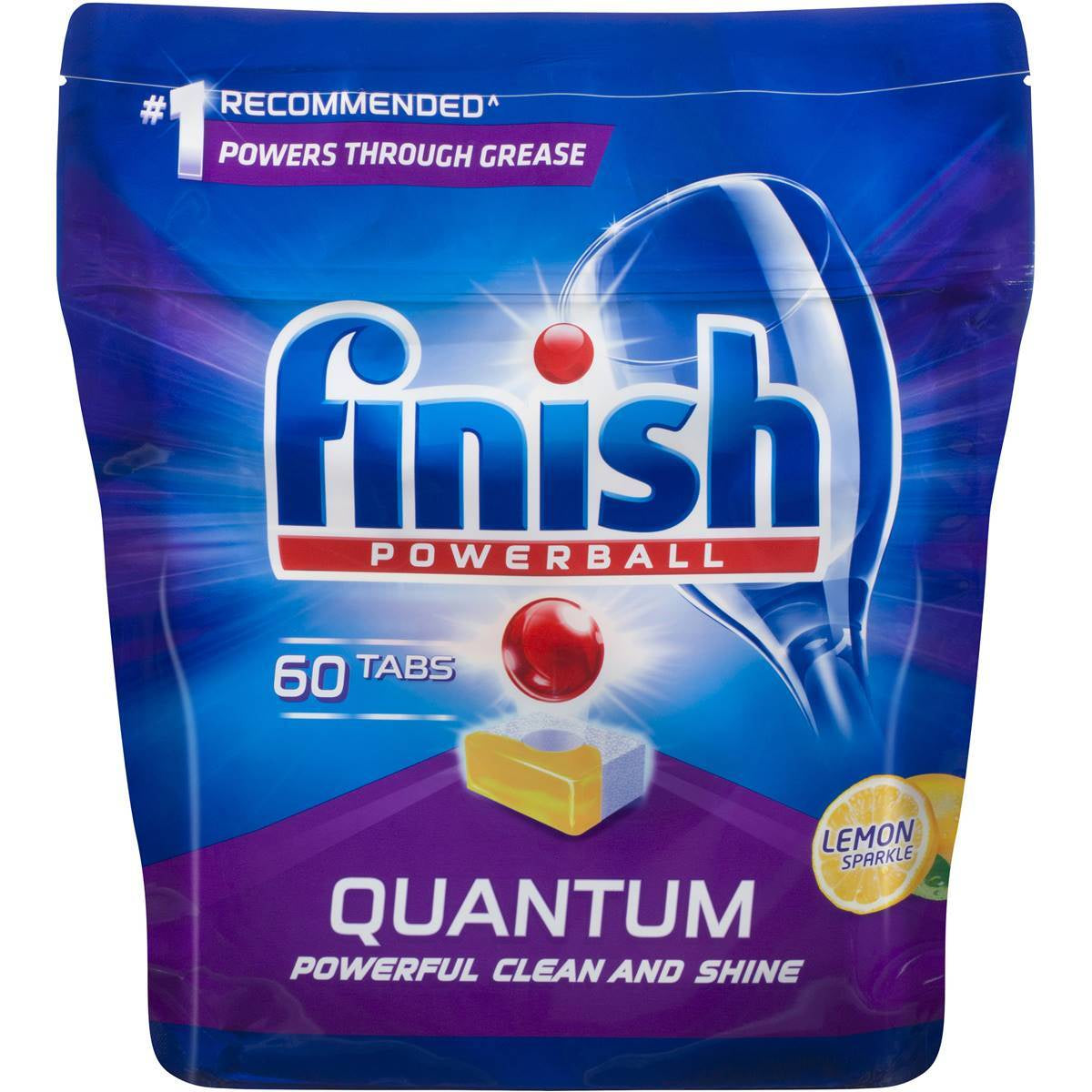 Finish Powerball Lemon Quantum Tablets 60pk