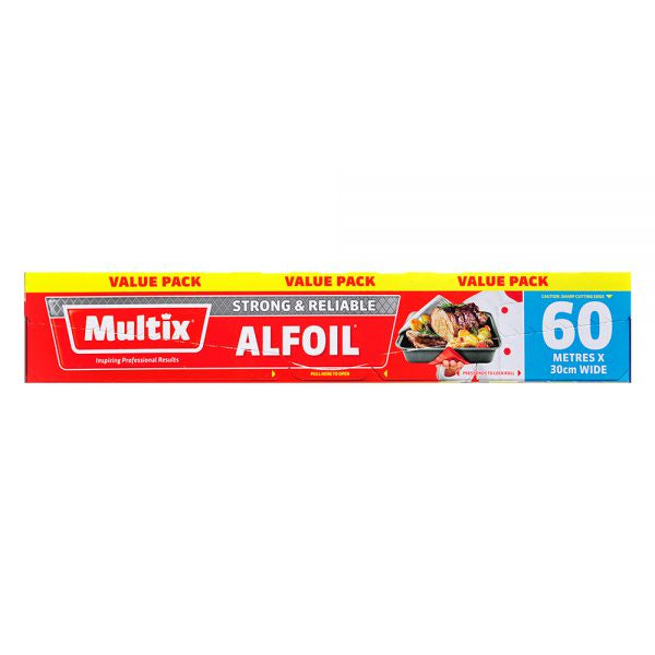 Multix Strong & Reliable  Alfoil  60m x 30cm