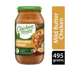 Chicken Tonight Mild Indian Butter Chicken Cooking Sauce 495g