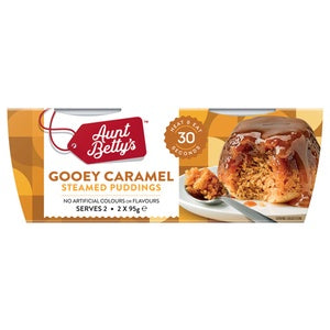 Aunt Bettys Gooey Caramel Steamed Pudding 2pk 95g