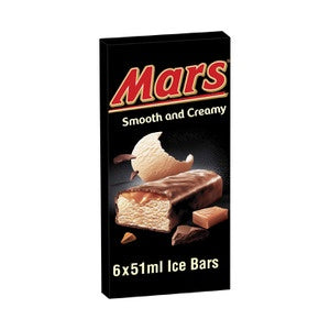 Mars Ice Cream Bar 6pk