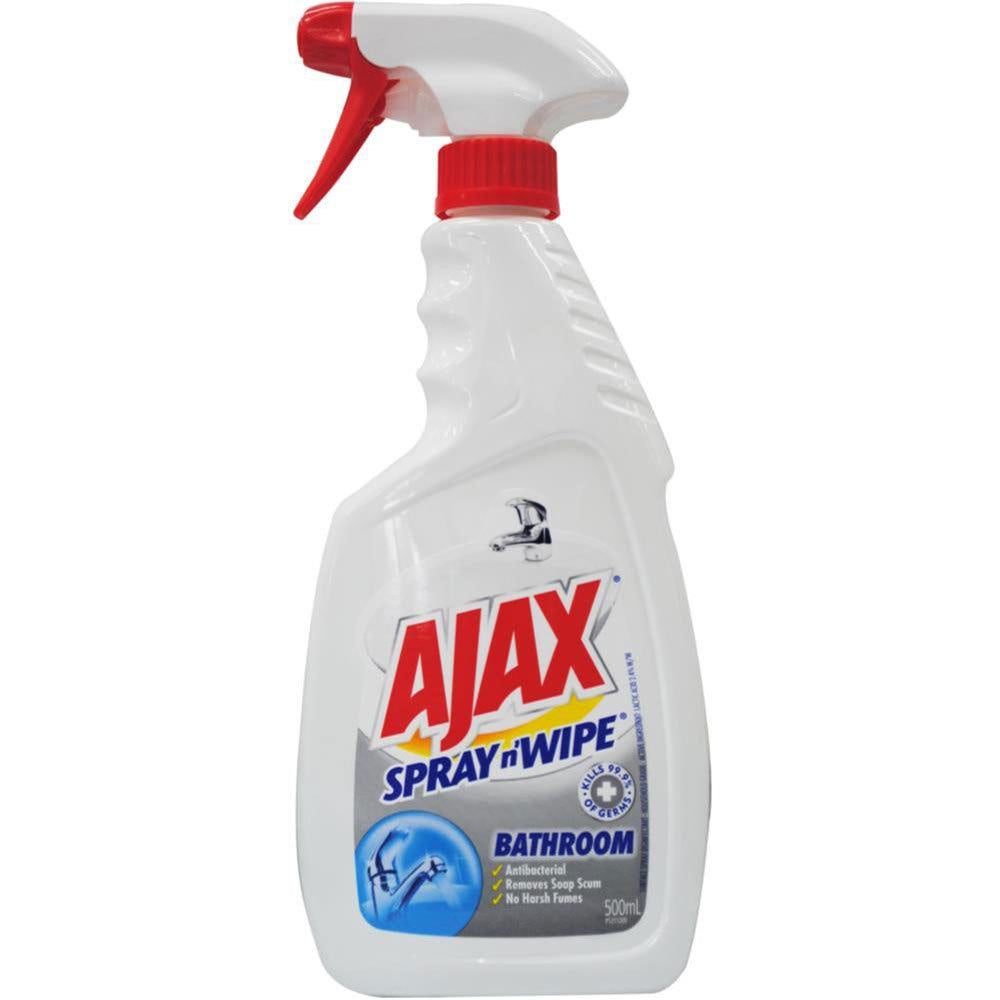 Ajax Spray & Wipe Trigger Bathroom Cleaner 500ml