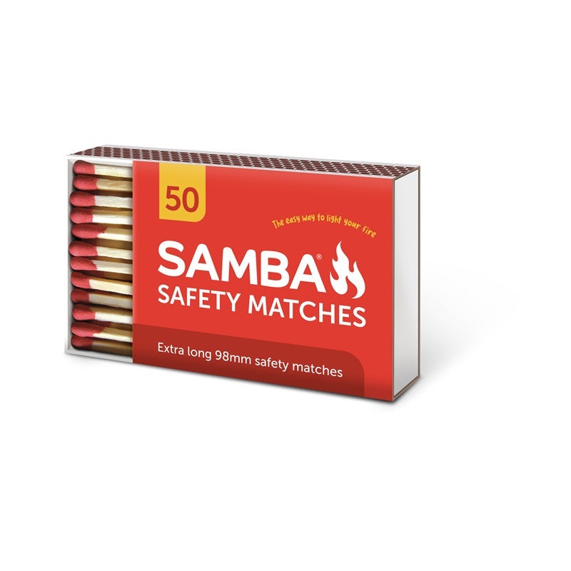 Samba BBQ Matches 90mm 50pk