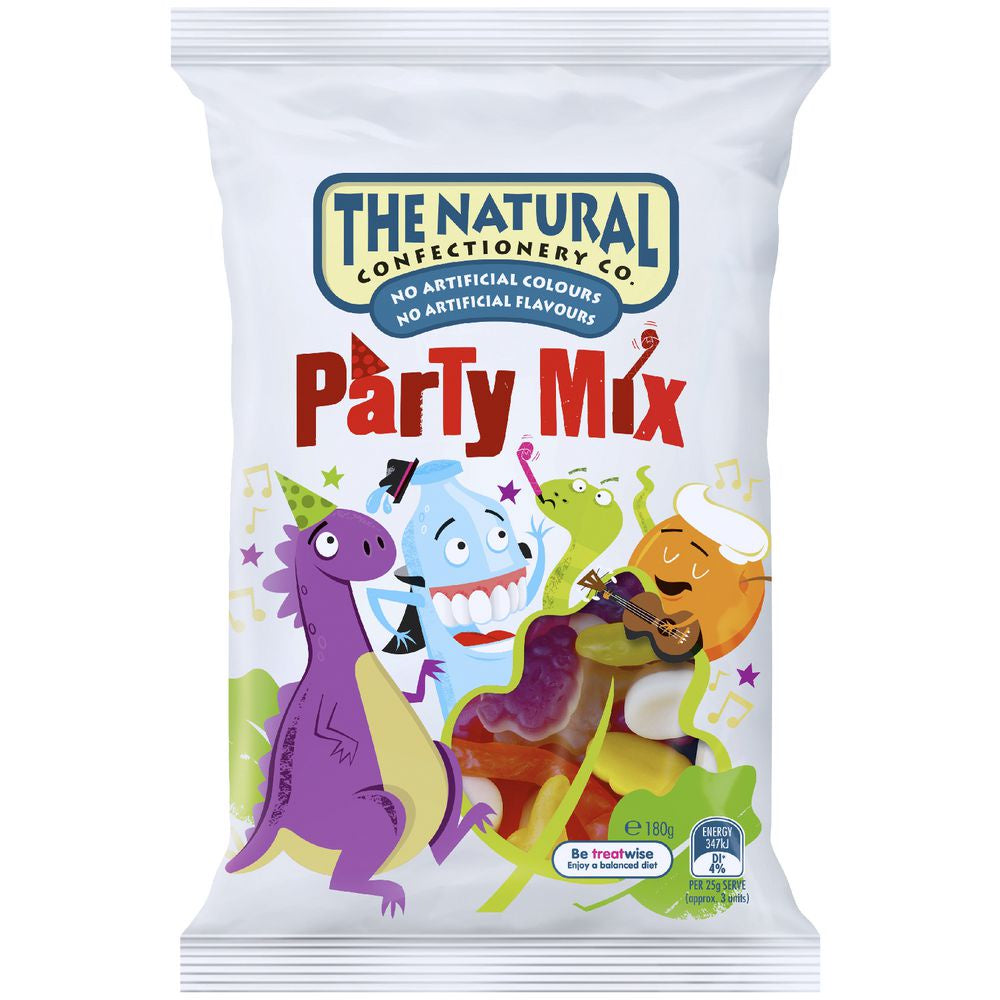 The Natural Confectionery Co Party Mix 180g