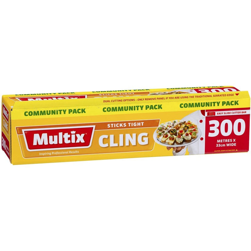 Multix Cling Wrap 300m x 33cm