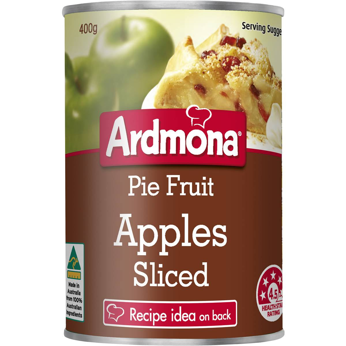 Ardmona Sliced Pie Apple 400g