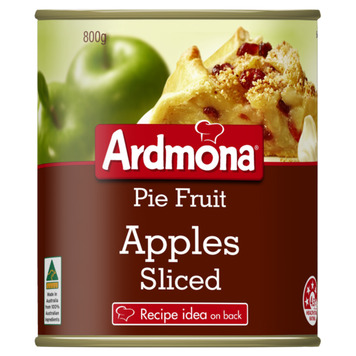 Ardmona Sliced Pie Apple 800g