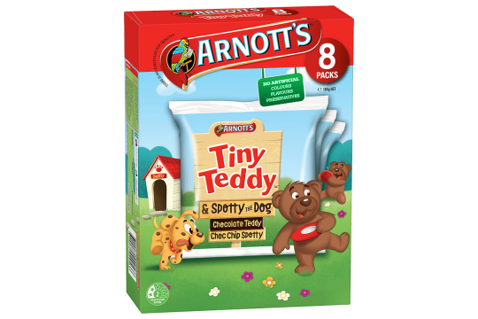 Arnotts Tiny Teddy & Spotty the Dog Biscuits 8pk