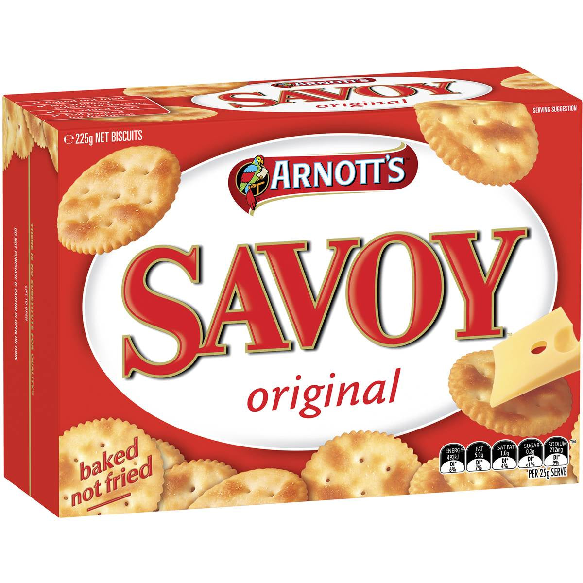 Arnotts Original Savoy Biscuits 225g