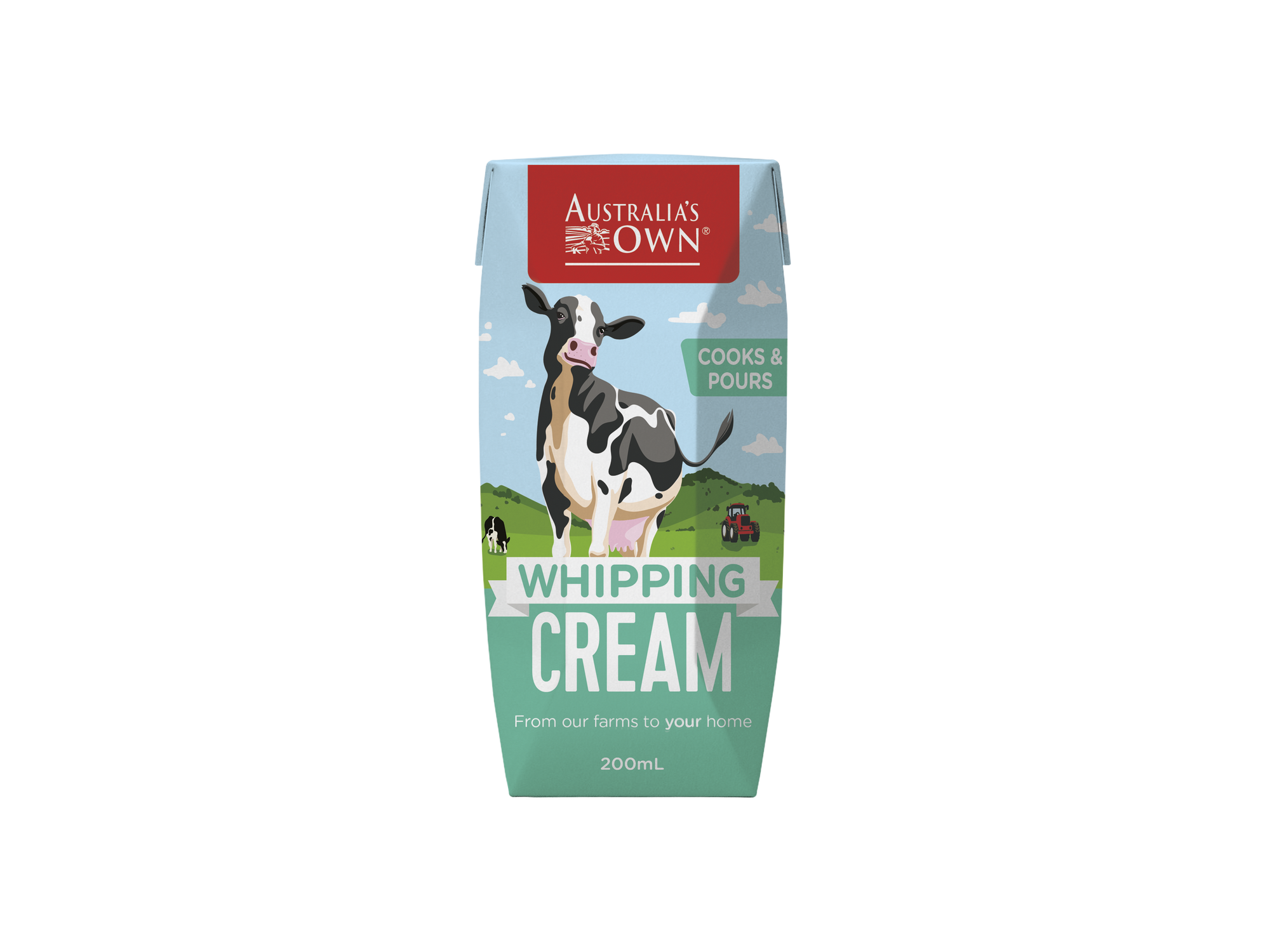 Australias Own Whipping Cream 200ml