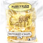 Family Farm Battered Chips 1kg