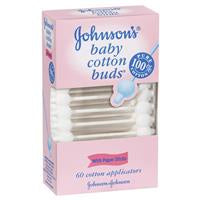 Johnsons Baby Cotton Buds 60pk