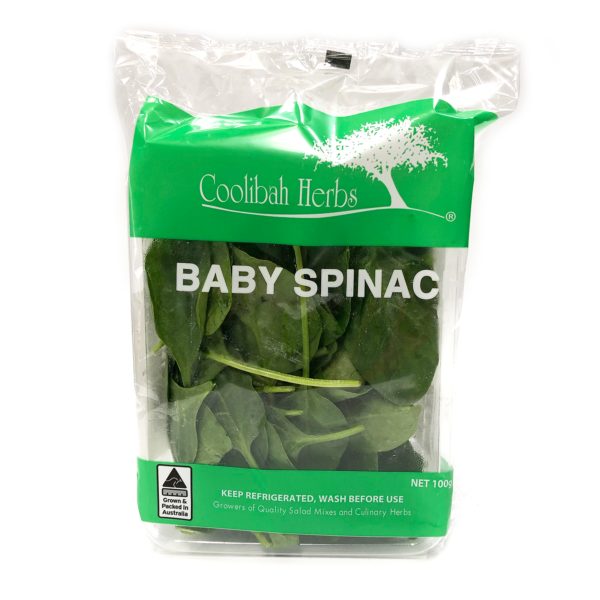 Coolibah Herbs Spinach 100g