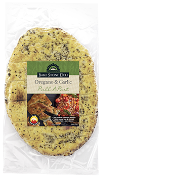 Bake Stone Deli Oregano & Garlic Pull-A-Part 300g