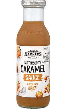 Barkers GF Butterscotch Caramel Sauce 365g