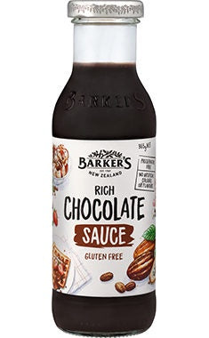 Barkers GF Rich Chocolate Sauce 365g