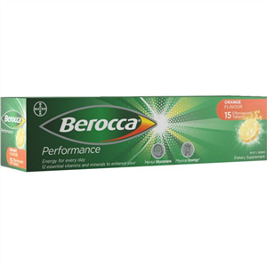 Berocca Orange Tablets 15pk