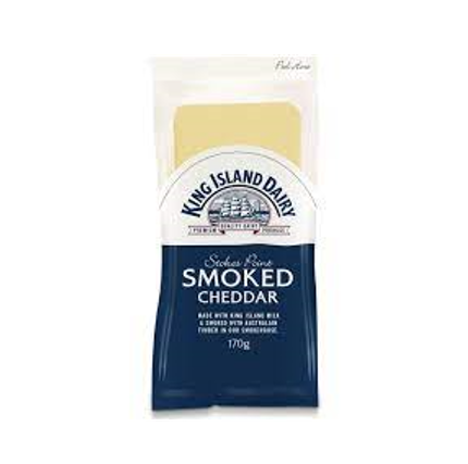 King Island Stokes Point Smoked Cheddar 170g