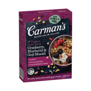 Carmans Super Berry & Goji Muesli 500g