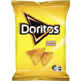 Doritos Nacho Cheese Corn Chips 170g