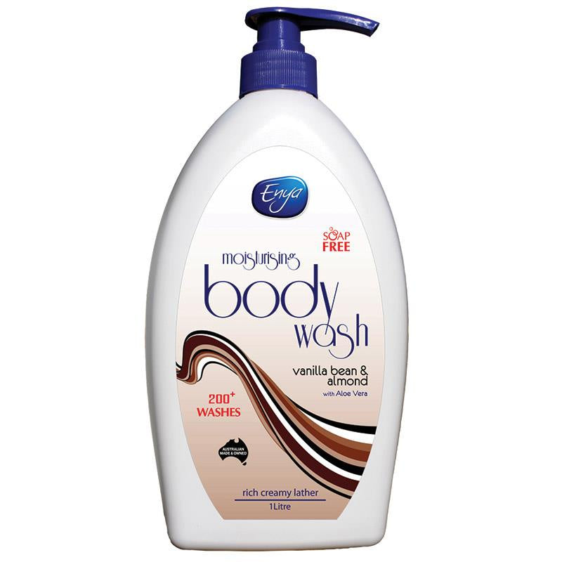 Enya Vanilla Bean & Almond Body Wash 1l