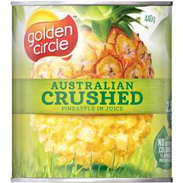 Golden Circle  Pineapple Crushed in Natural Juice 440g