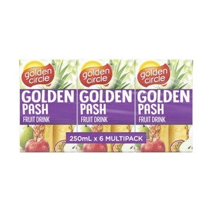 Golden Circle Golden Pash Juice 250ml 6pk