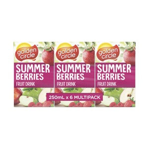 Golden Circle Summer Berries Juice 250ml 6pk