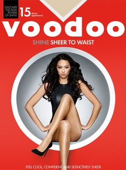 Voodoo Jabou Shine Sheer to Waist Pantyhose XTall