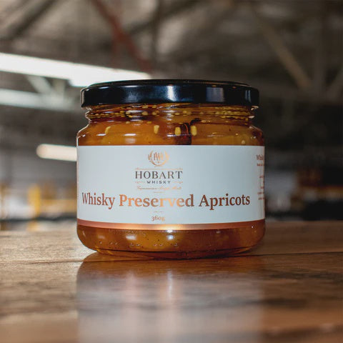 Hobart Whisky Preserved Apricots 360g