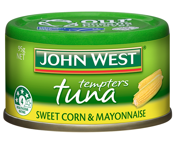 John West Sweet Corn & Mayonnaise Tuna Tempters 95g