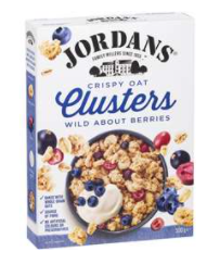 Jordans Wild About Berries Crispy Oat Clusters 500g