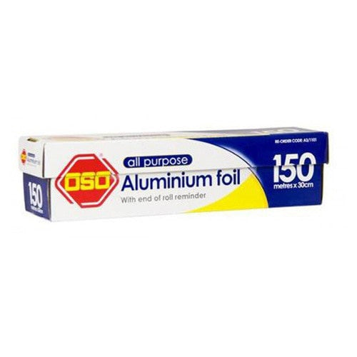 Oso All Purpose Aluminium Foil 150 x 30cm