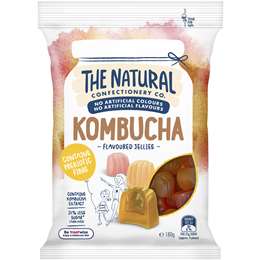 The Natural Confectionery Co Kombucha Jellies 180g