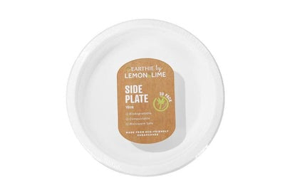 Lemon & Lime Disposable Side Plate 17.5cm 15pk