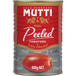 Mutti Whole Peeled Tomatoes 400g